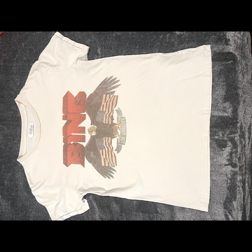 Anine Bing bald eagle tee 🤍